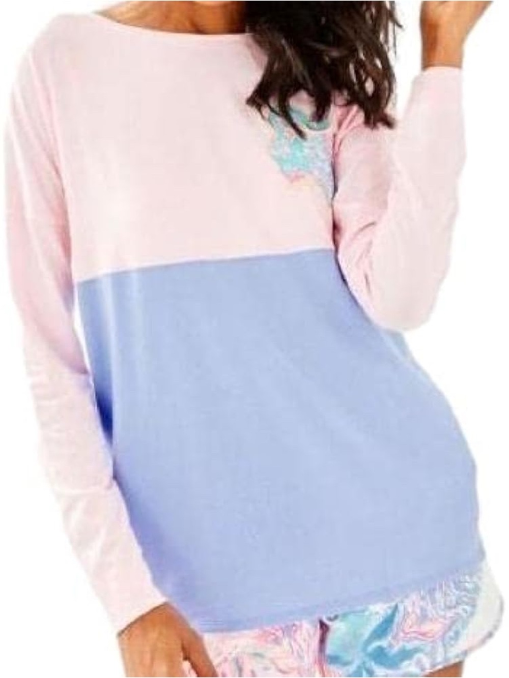 Lilly Pulitzer Finn Top in Pink Tropics Tint